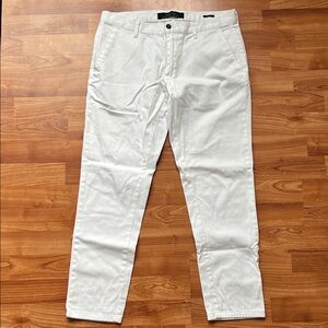 Zara Men's White Chinos